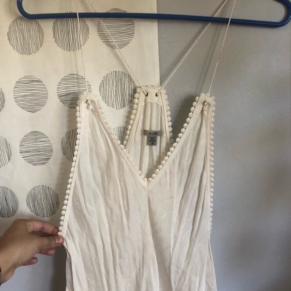 Urban Outfitters White Linen Romper - Picture 2 of 5